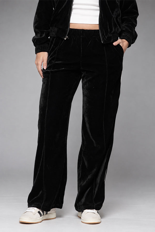 Pantalón Femenino Bordado Color Negro