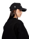 Sweater Negro Mujer Algodón 340gr con Técnica de Alta Densidad Frontal