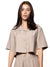 Blusa Kaki Mujer Rayón-Poliéster
