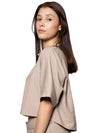 Blusa Kaki Mujer Rayón-Poliéster