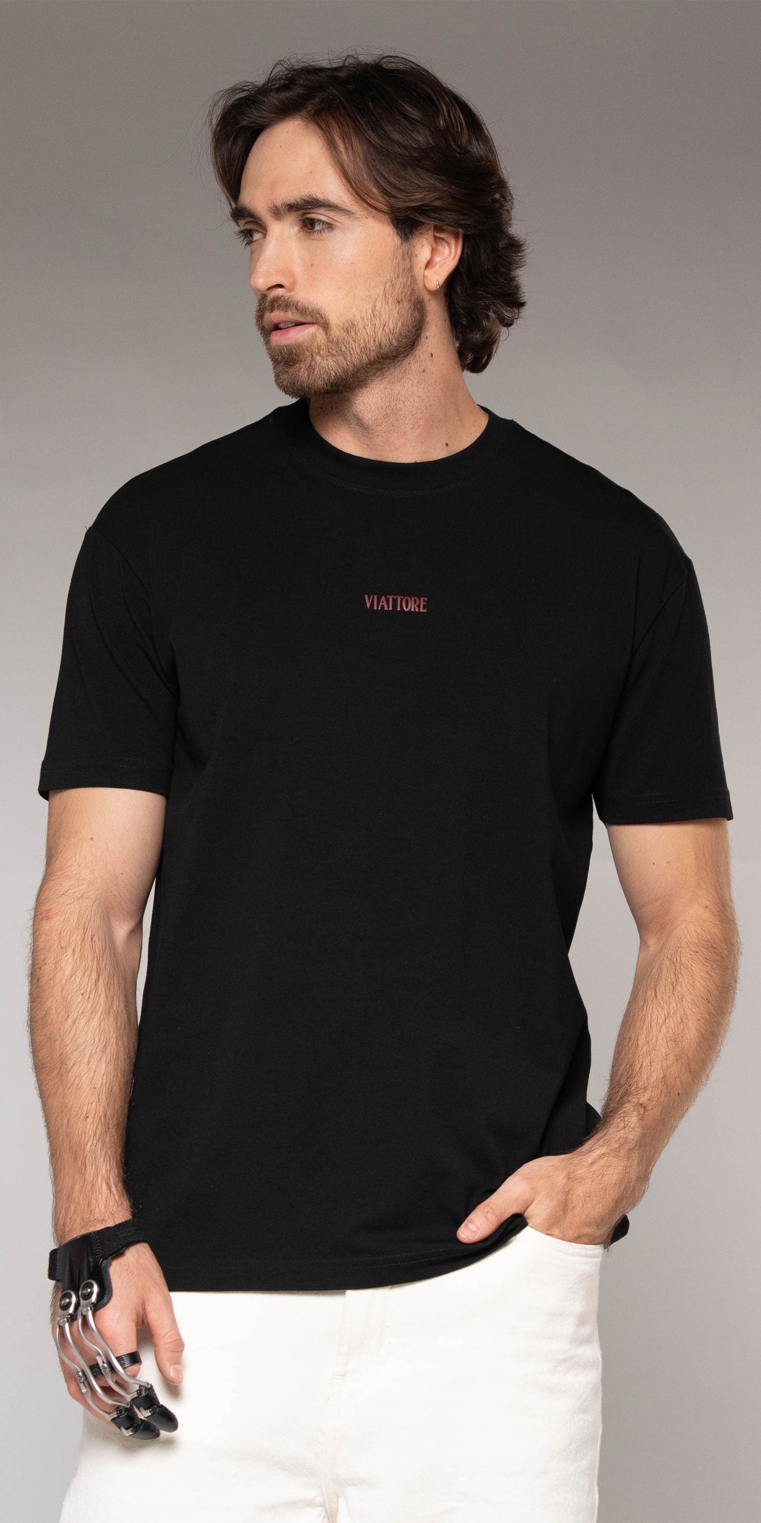 Camiseta Hombre Negra