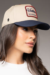 Gorra Unisex Bordada Color Beige