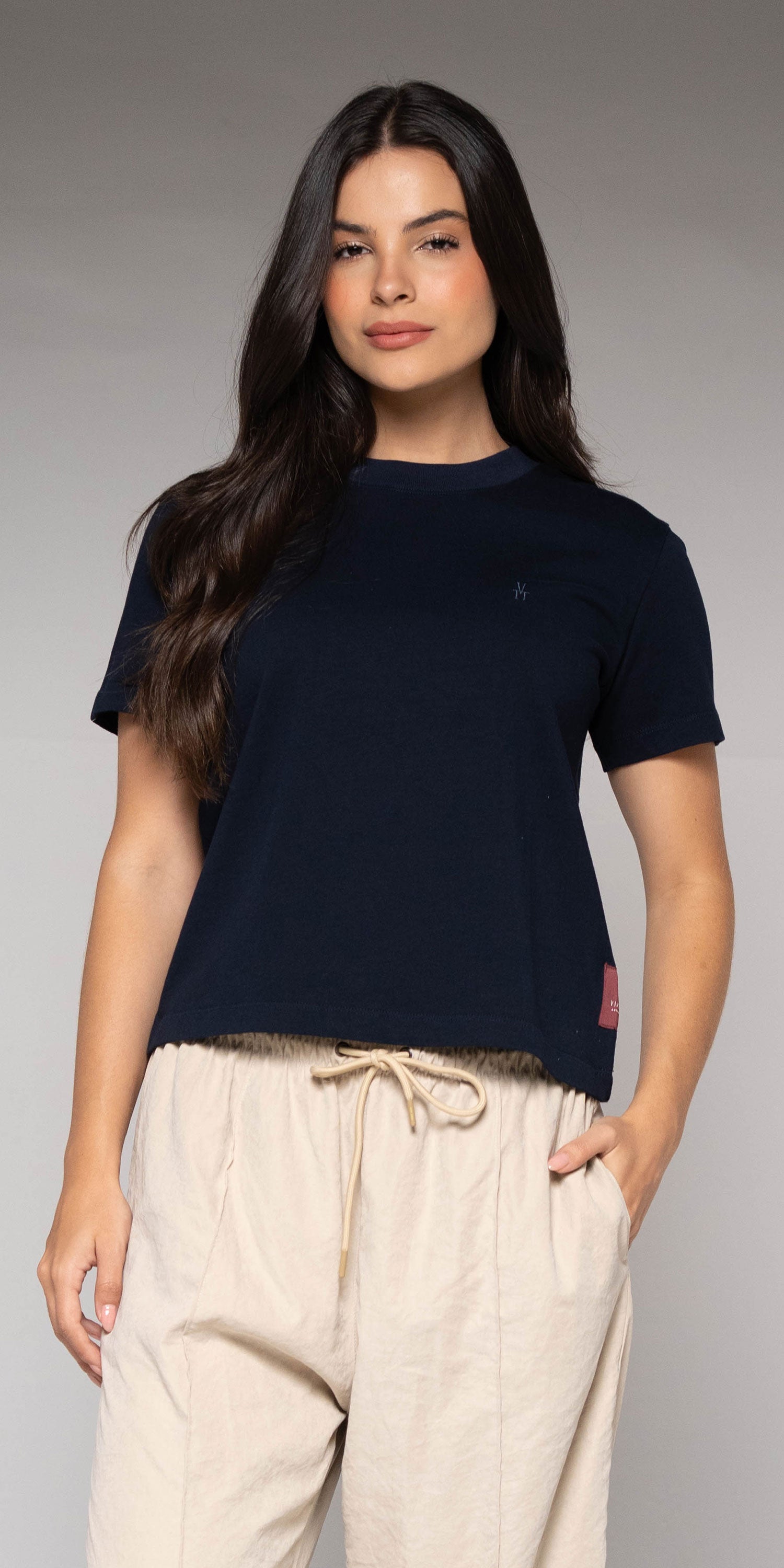 Camiseta Mujer Azul