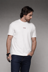 Camiseta Masculina Estampada Color Blanco