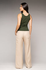 Top Mujer Verde