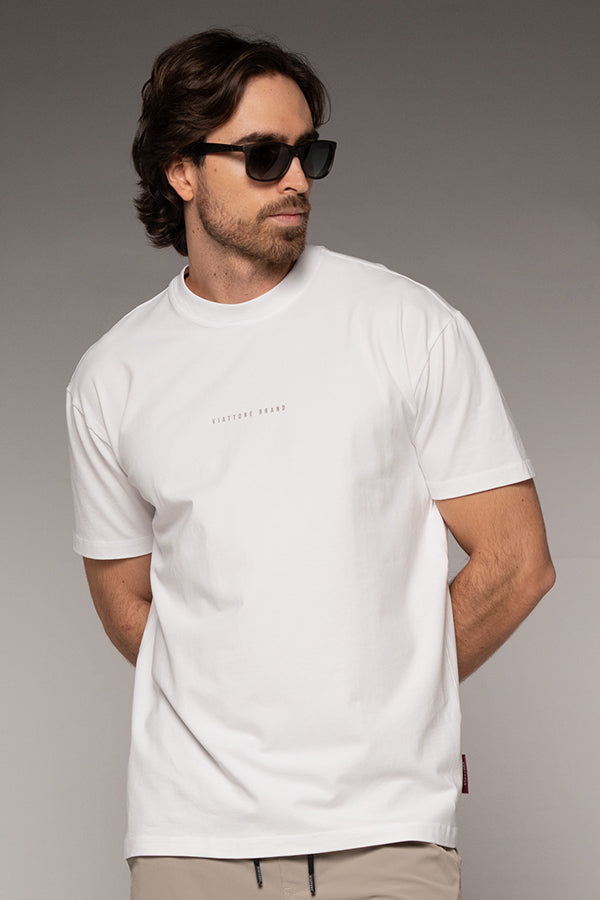 Camiseta Masculina Estoicismo Color Blanco