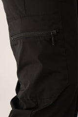 Jogger Masculino De Cierres Color Negro