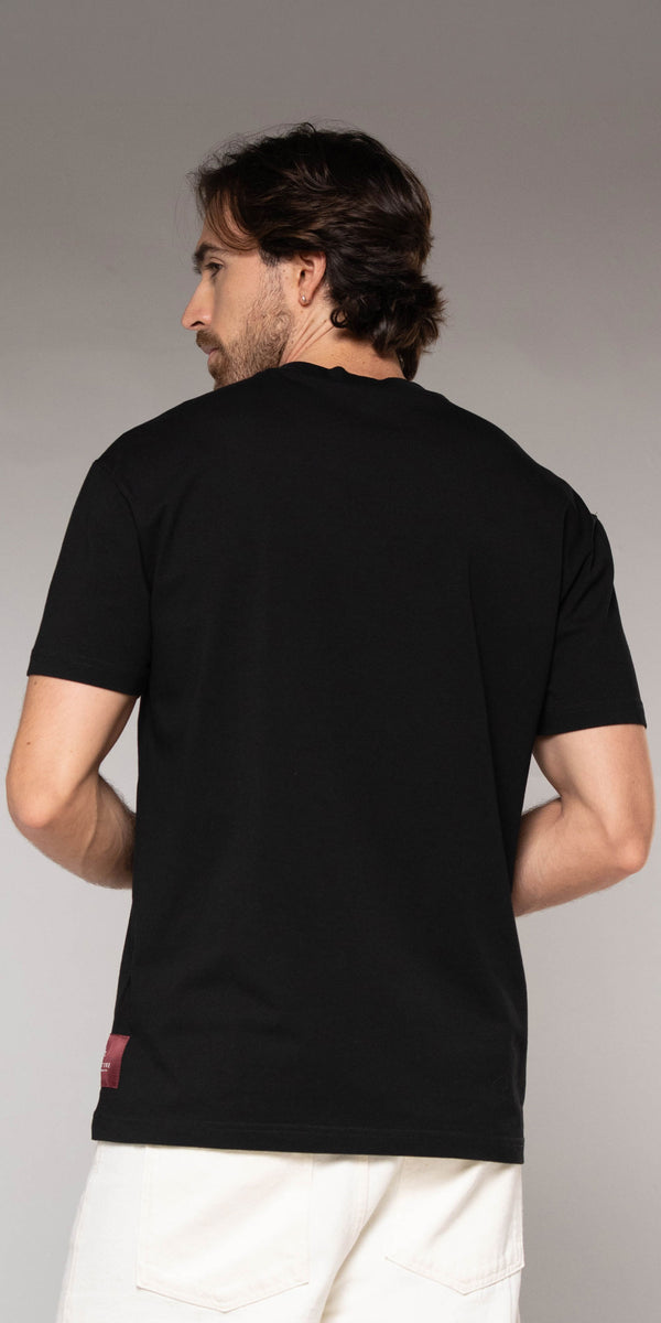 Camiseta Hombre Negra