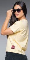 Camiseta Mujer Amarilla