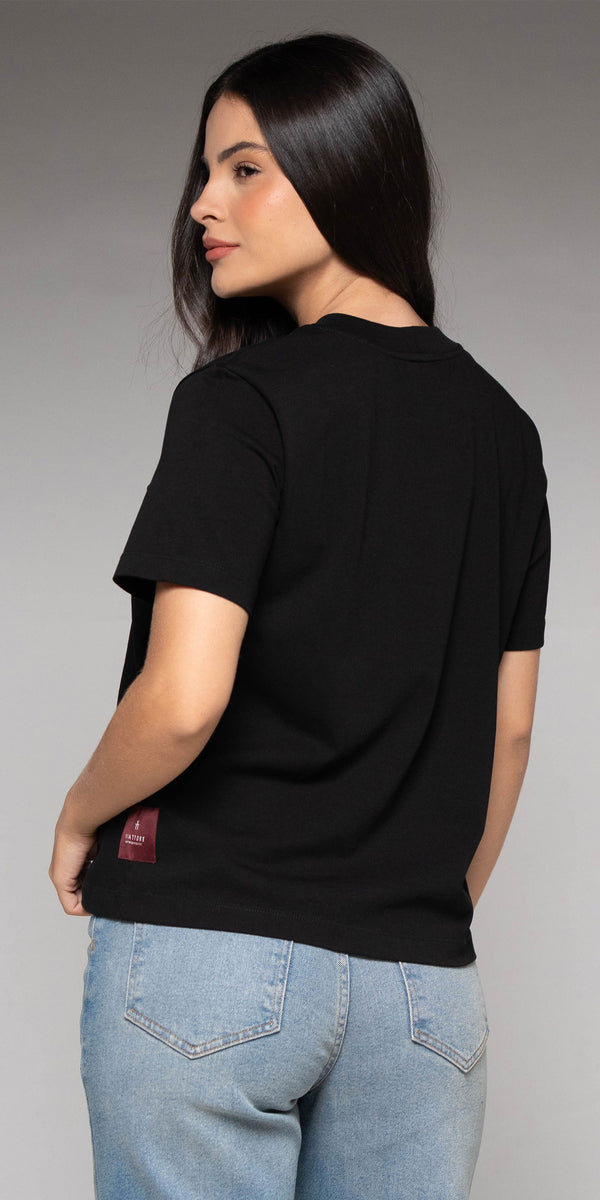 Camiseta Mujer Negra