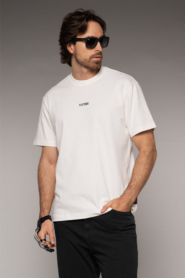Camiseta Masculina Aura Nova Color Ivory
