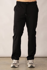 Jogger Masculino De Cierres Color Negro