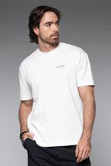 Camiseta Masculina Caminante Color Ivory