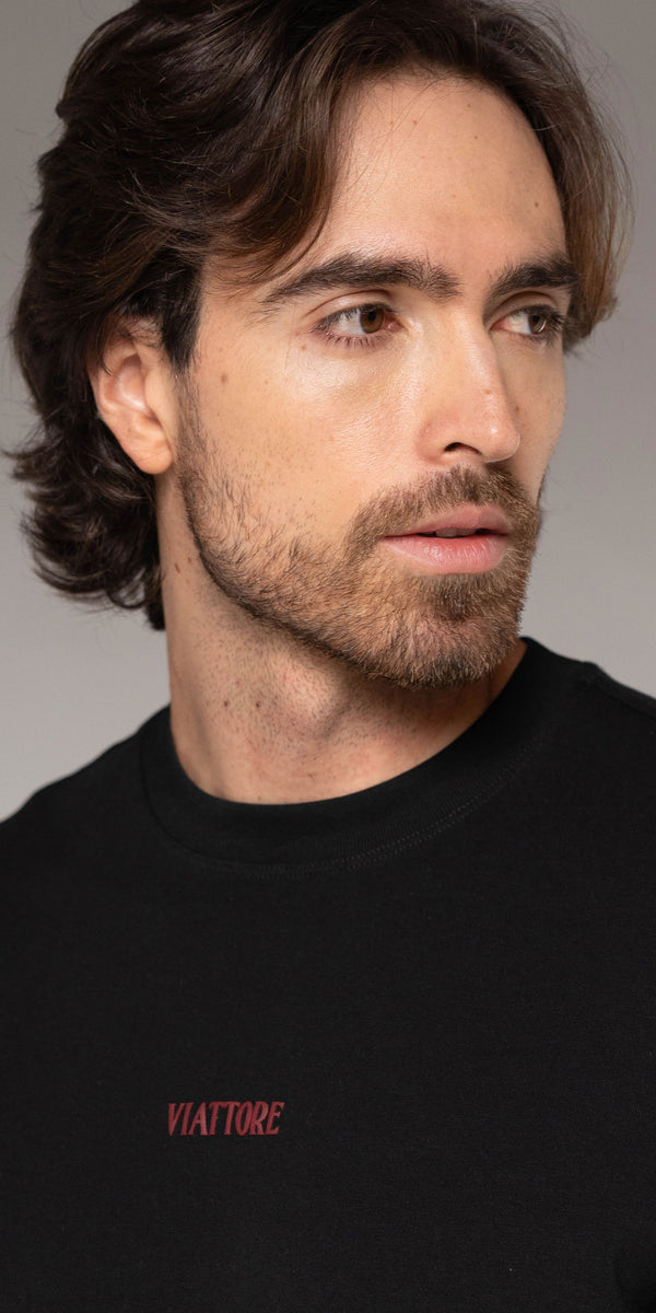 Camiseta Hombre Negra
