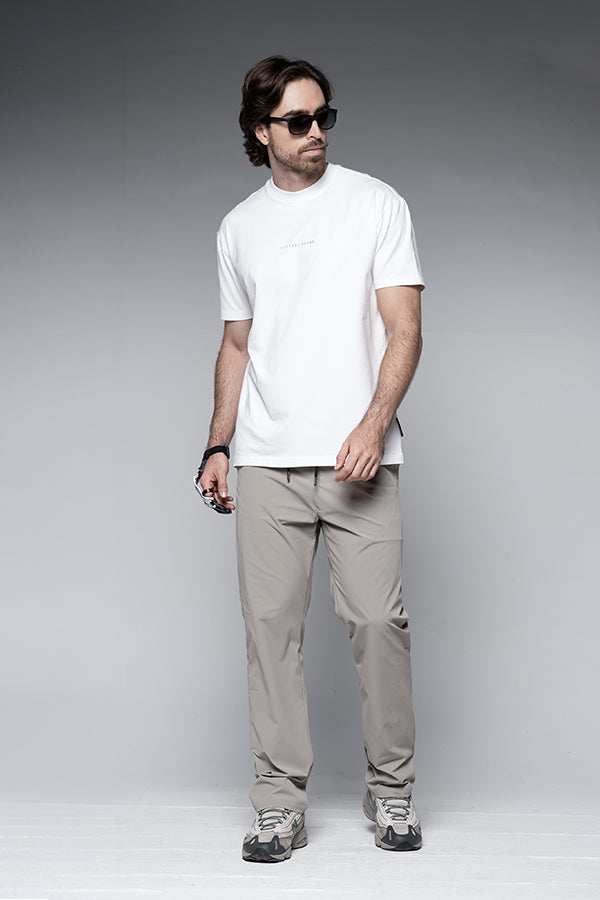 Jogger Masculino Clásico Color Taupé