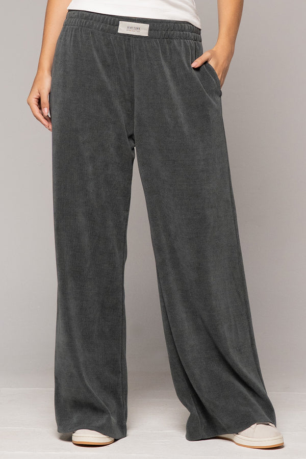 Pantalón Mujer Gris