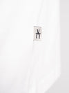 T-Shirt Blanca para Hombre Oversize Algodón 260gr Estampado Polícromo