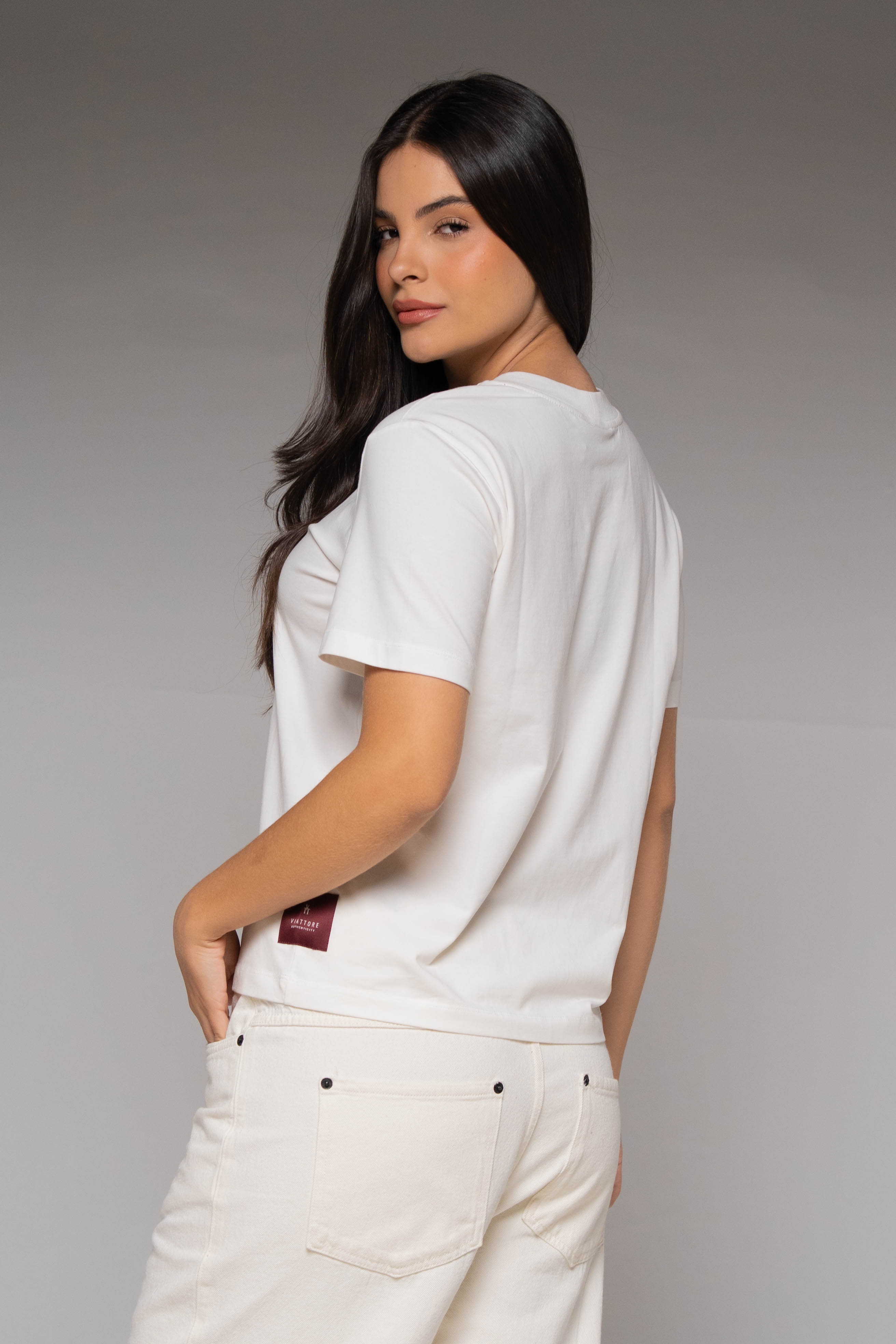 Camiseta Mujer Ivory