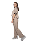 Pantalón Prense Oil Green Mujer Rayón-Poliéster con Isotipo VTT Bordado