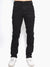 Jean Slim Fit Negro Hombre Algodón-Poliéster con Lavado y Desgastes Sutiles