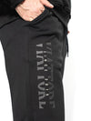 Sudadera Negra para Hombre Algodón 370gr Estilo Moderno con Diseño