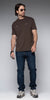 Camiseta Hombre Café