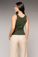 Top Mujer Verde