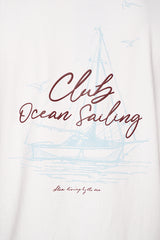 Camiseta Masculina Estampada Color Blanco