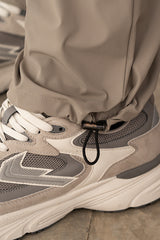 Jogger Masculino De Cierres Color Taupé