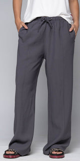 Pantalón Mujer Gris Oscuro
