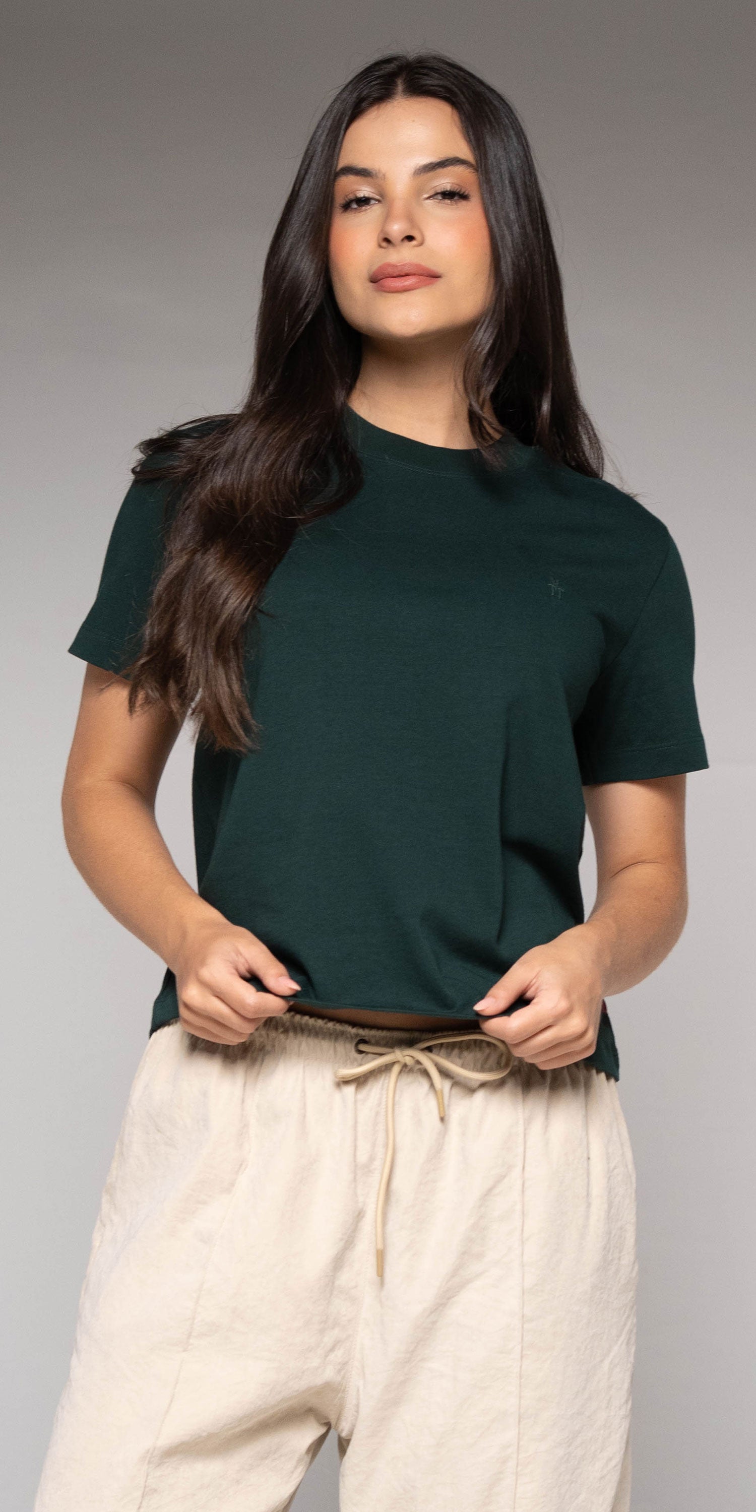 Camiseta Mujer Verde