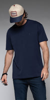 Camiseta Hombre Azul