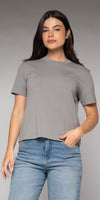 Camiseta Mujer Gris