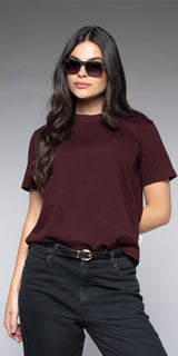 Camiseta Mujer Vino