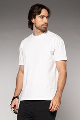 Camiseta Masculina Estampada Color Blanco