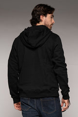 Hoodie Masculino Estampado Color Negro