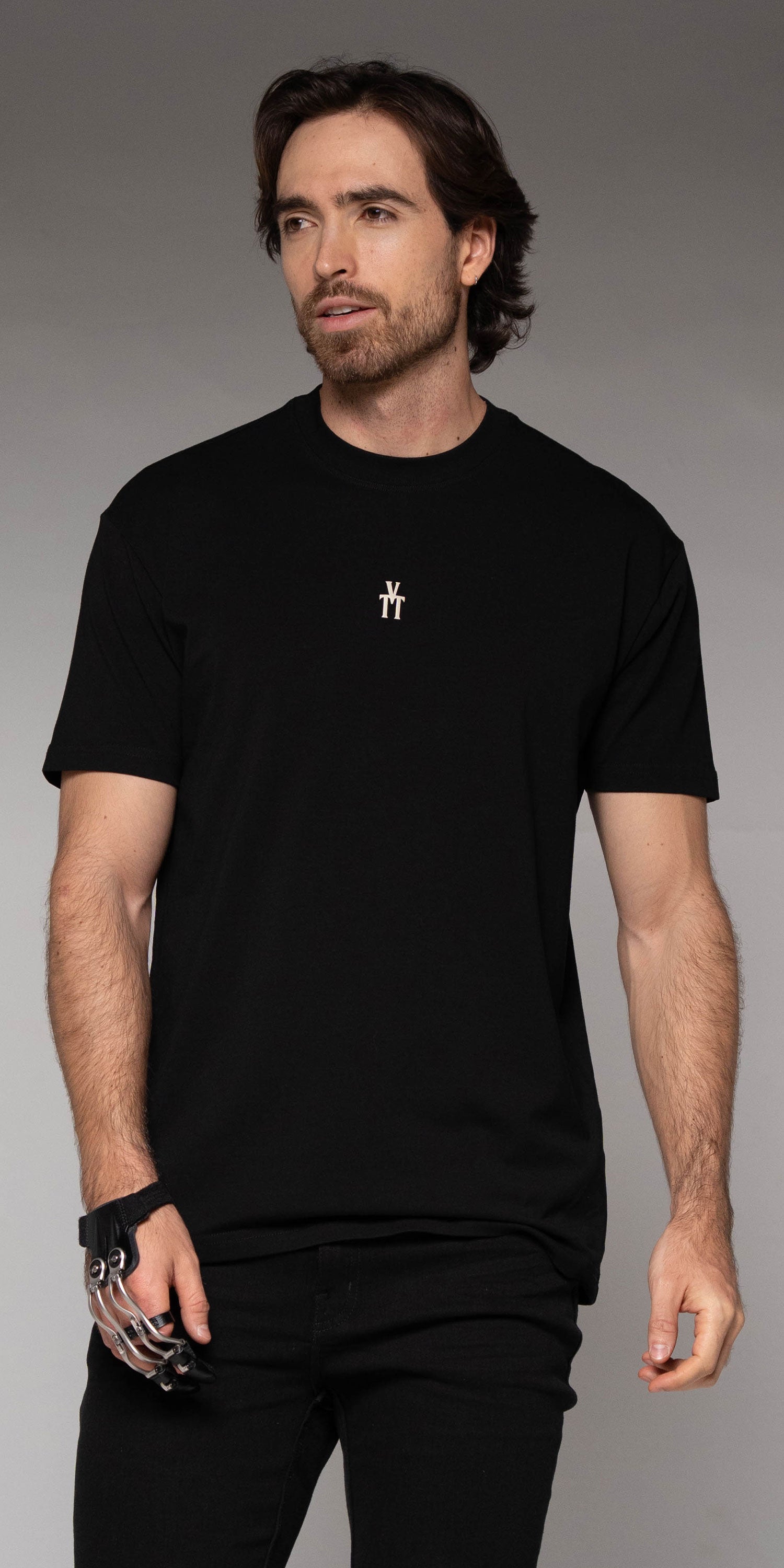 Camiseta Hombre Negra