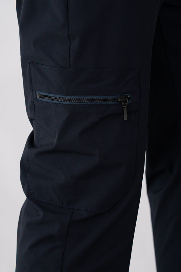 Jogger Masculino De Cierres Color Azul