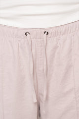 Pantalón Femenino Bordado Color Rosa Claro