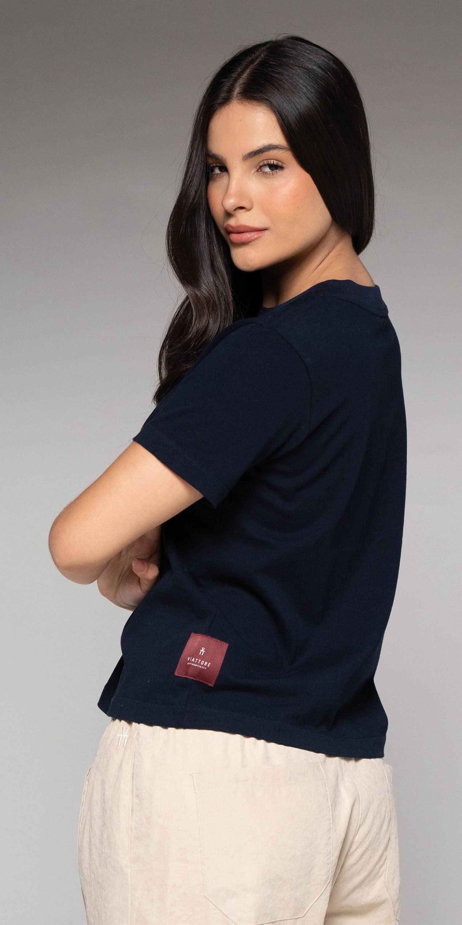 Camiseta Mujer Azul
