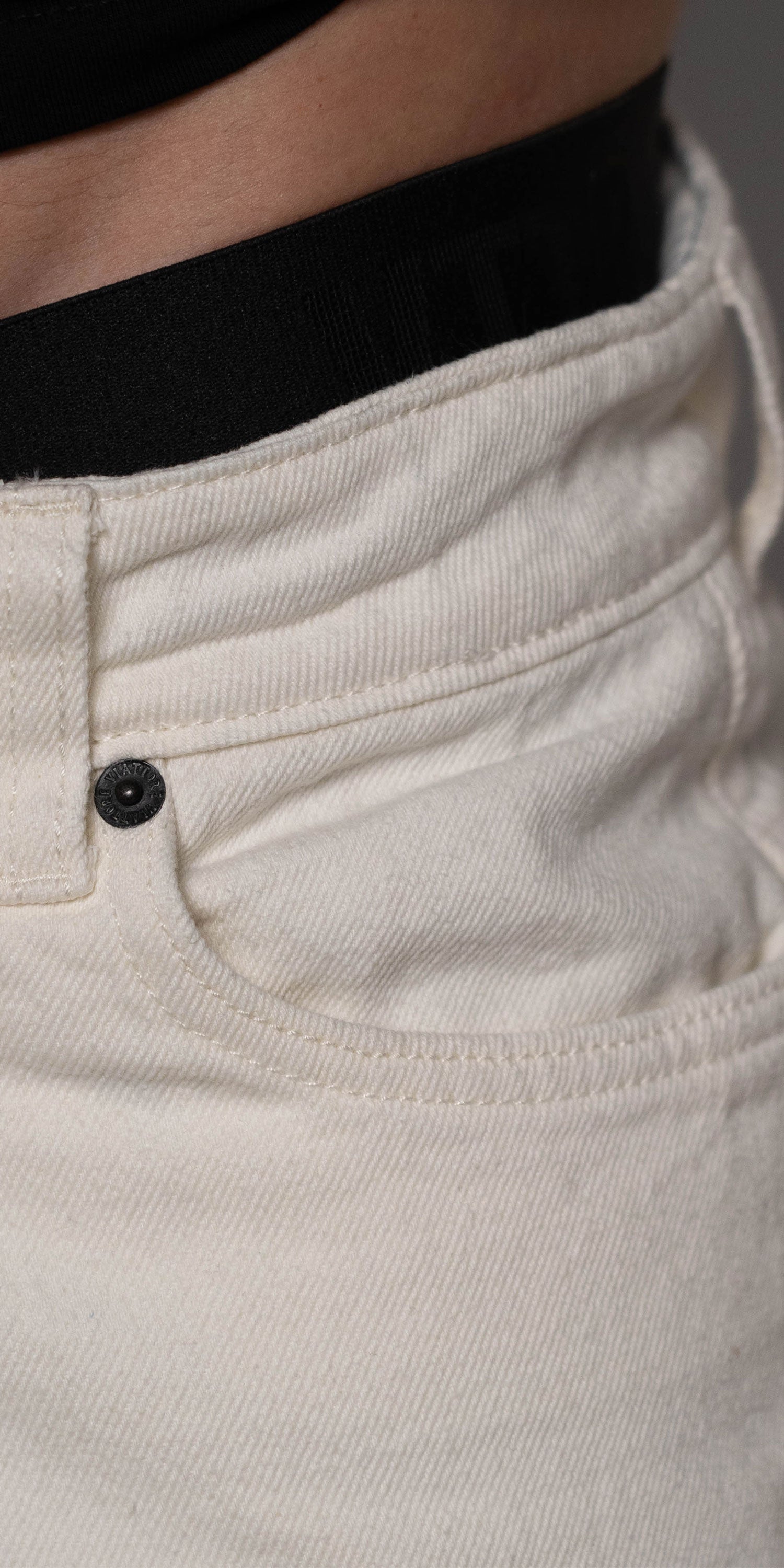 Jean Unisex Ivory