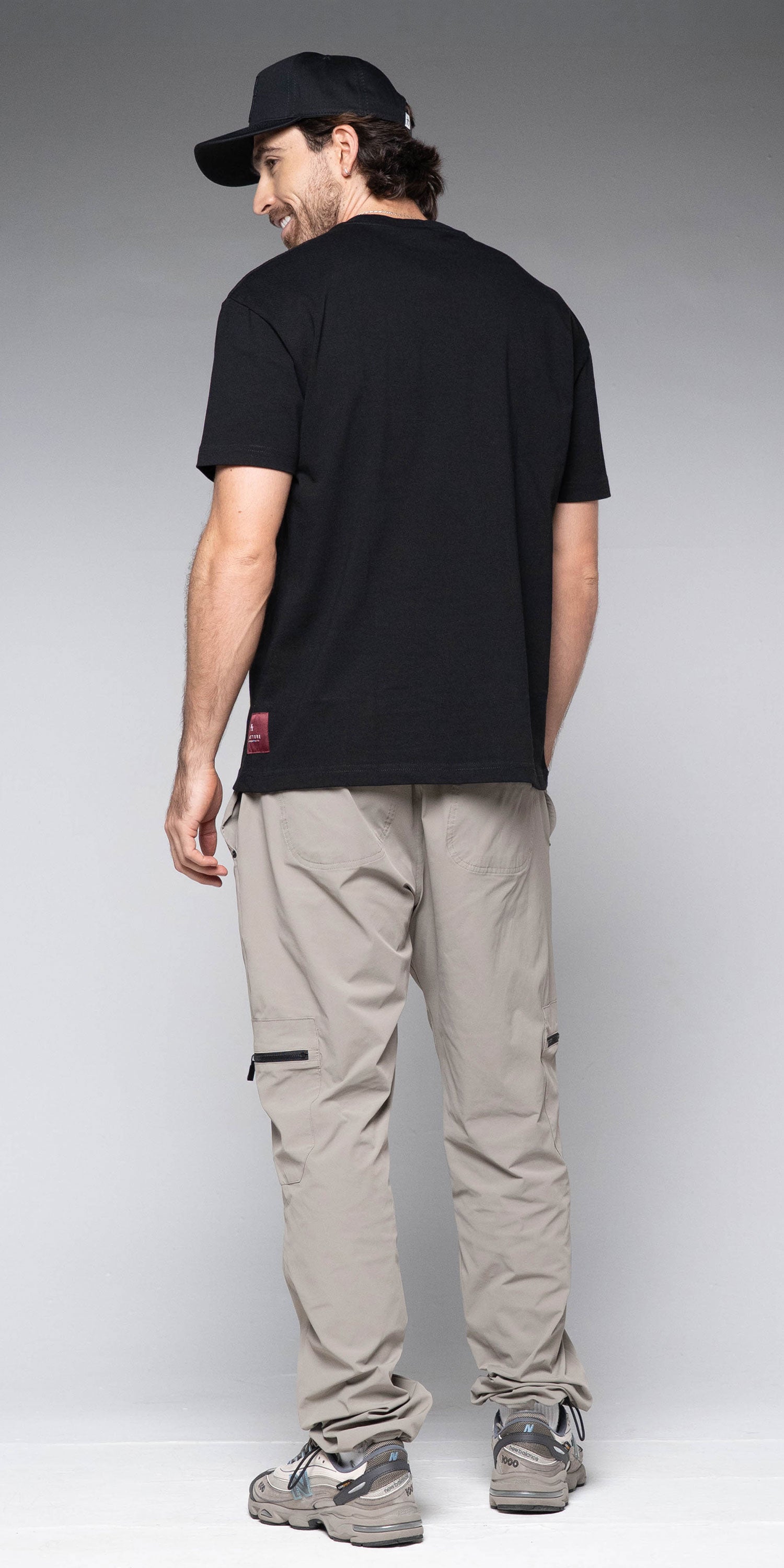 Camiseta Hombre Negra