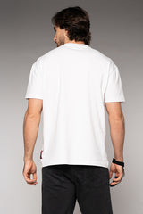 Camiseta Masculina Estampada Color Blanco