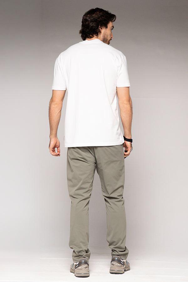 Camiseta Masculina Estampada Color Blanco