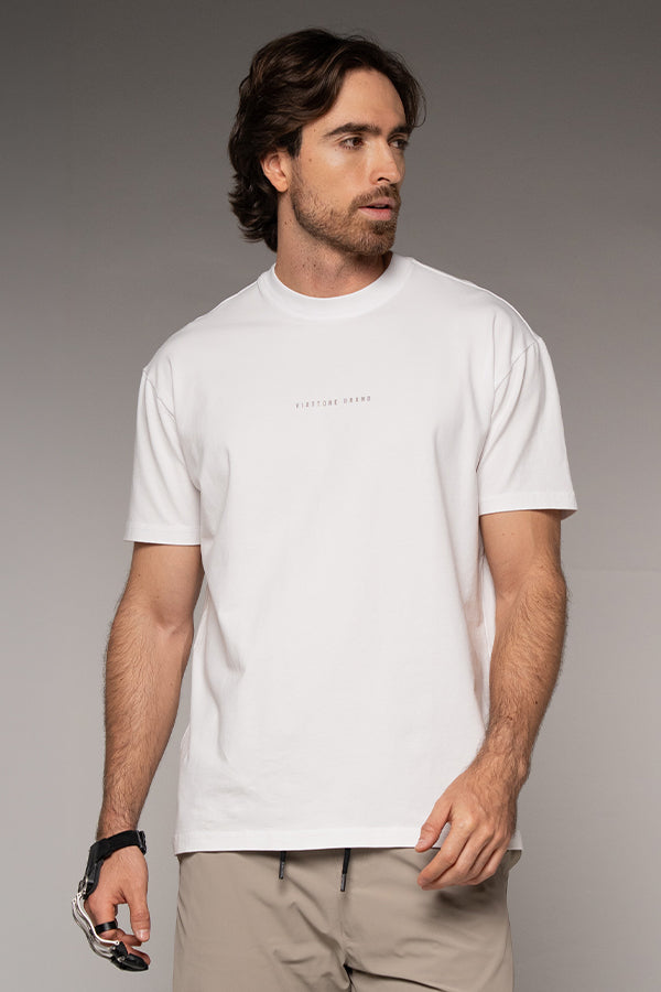 Camiseta Masculina Estoicismo Color Blanco