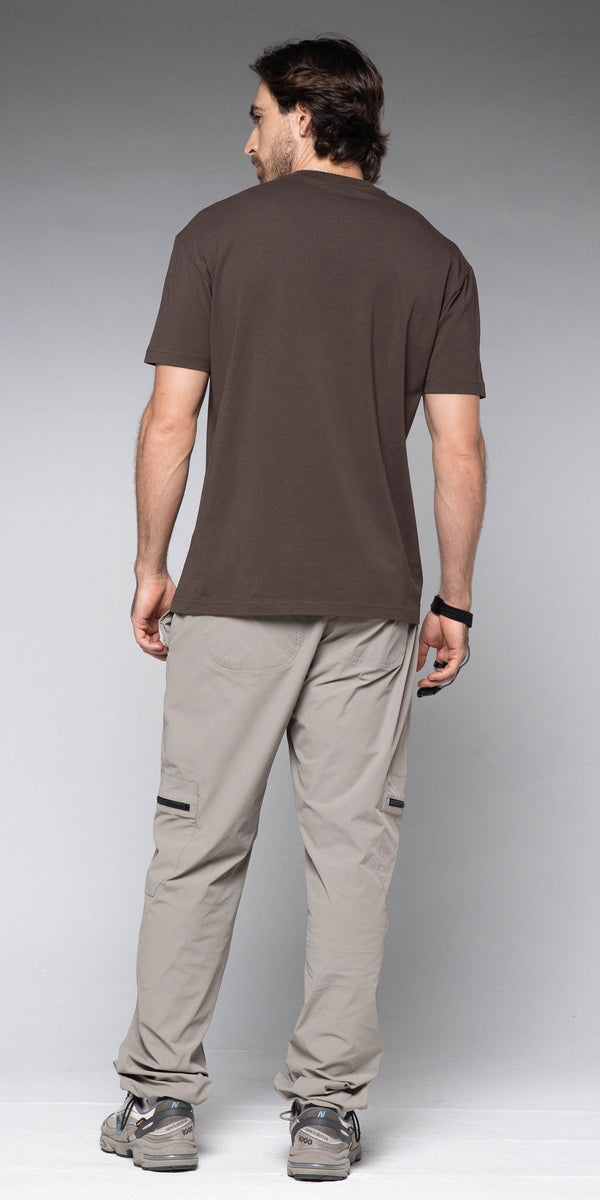 Camiseta Hombre Café