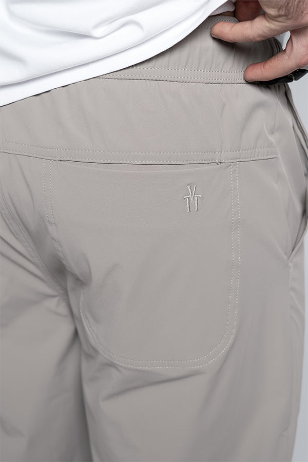 Jogger Masculino Clásico Color Taupé