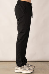 Jogger Masculino De Cierres Color Negro