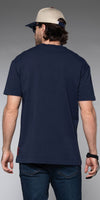 Camiseta Hombre Azul