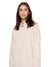 Hoodie Regular Café Mujer Poliéster-Nylon-Spandex 240gr con Bordado Tono a Tono